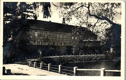 46039 - Tschechien - Kamenice nad Lipou , Zamek , l. beschädigt - gelaufen 1946