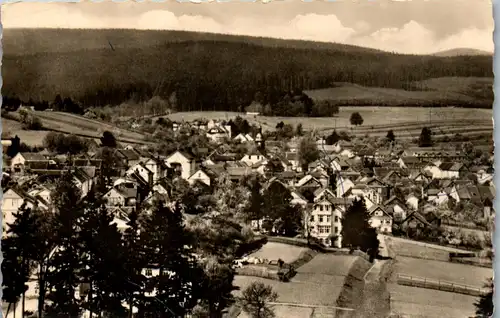 46074 - Deutschland - Finsterbergen , Panorama , Thüringer Wald - gelaufen 1957