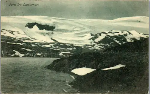 46088 - Norwegen - Stranda , Parti fra Djupvandet - gelaufen 1907