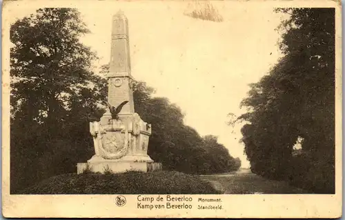 46091 - Belgien - Camp Beverloo , Leopoldsburg , Camp de Beverlo , Monument - nicht gelaufen