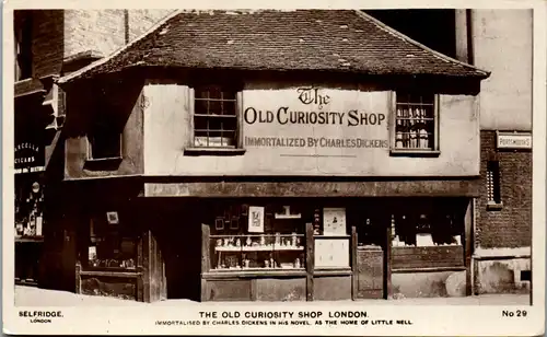 46095 - Großbritannien - London , The old Curiosity Shop - gelaufen