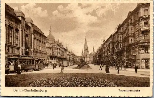 46119 - Deutschland - Berlin , Charlottenburg , Tauentzienstraße - gelaufen 1925