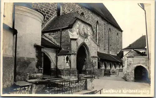 46122 - Deutschland - Laufen , Kircheneingang - nicht gelaufen