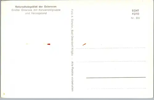 46130 - Steiermark - Großer Ostersee , Karwendelgruppe , Herzogstand - nicht gelaufen