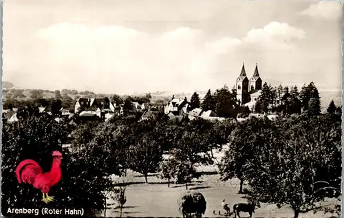 46131 - Deutschland - Arenberg , Roter Hahn , Panorama - gelaufen 1959