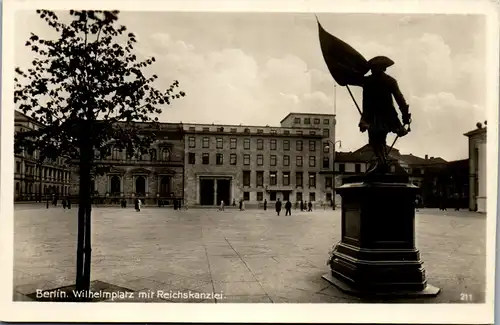 46139 - Deutschland - Berlin , Wilhelmplatz mit Reichskanzlei - nicht gelaufen