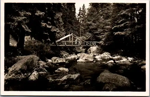 46140 - Deutschland - Lichtenberg , Höllental , Teufelssteg - gelaufen 1941