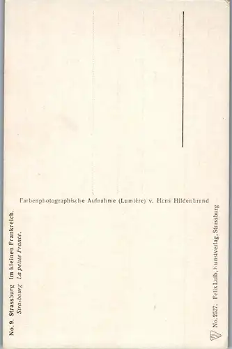 46166 - Frankreich - Strasbourg , Strassburg , Im kleinen Frankreich - nicht gelaufen