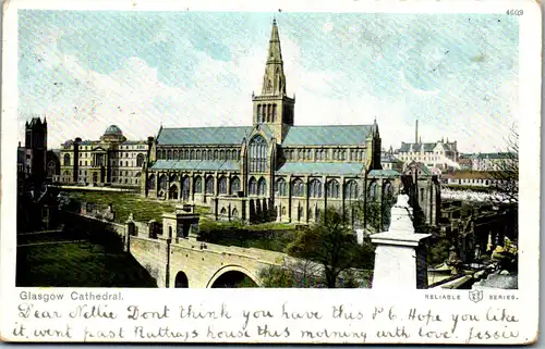 46174 - Schottland - Glasgow , Cathedral - gelaufen 1904