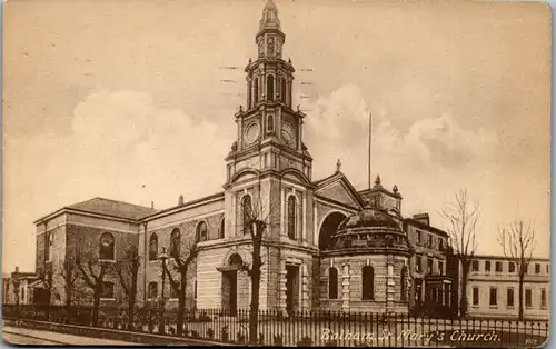 46181 - Großbritannien - London , Balham , St. Mary's Church - gelaufen 1946