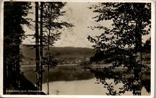 46185 - Deutschland - Schluchsee , Bad. Schwarzwald , Panorama - gelaufen 1938