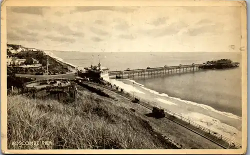 46189 - Großbritannien - Boscombe , Pier - gelaufen 1946
