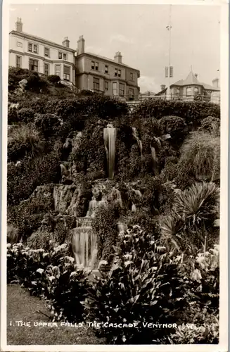 46194 - Großbritannien - Ventnor , The upper Falls , The Cascade - gelaufen 1947