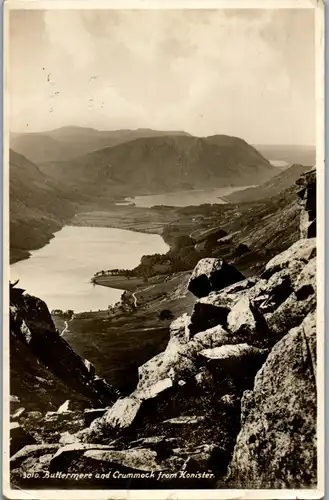 46195 - Großbritannien - Honister , Buttermere and Crummock from Honister - gelaufen 1936