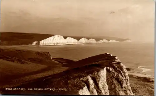 46198 - Großbritannien - Seaford , The Seven Sisters Judge - gelaufen 1952