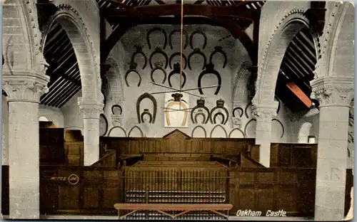 46207 - Großbritannien - Oakham , Castle - gelaufen 1910