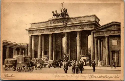 46216 - Deutschland - Berlin , Brandenburger Tor - gelaufen 1931