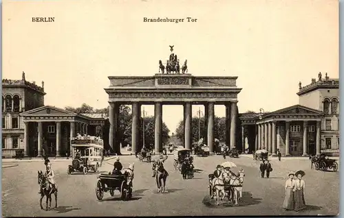 46217 - Deutschland - Berlin , Brandenburger Tor - nicht gelaufen