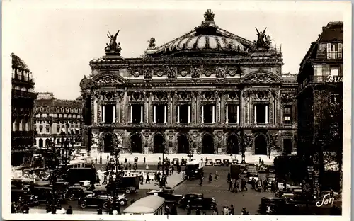46230 - Frankreich - Paris , Place de l'Opera - gelaufen 1944