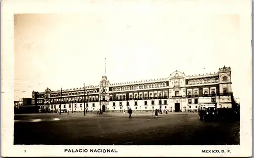 46234 - Mexico - Palacio Nacional , Mexiko - gelaufen 1935