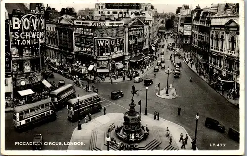 46235 - Großbritannien - London , Piccadilly Circus - gelaufen 1954