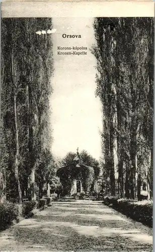 46236 - Rumänien - Orsova , Korona kapolna , Kronen Kapelle , no AK - nicht gelaufen