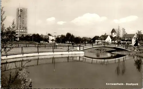 46240 - Deutschland - Kornwestheim , Stadtpark - gelaufen 1969