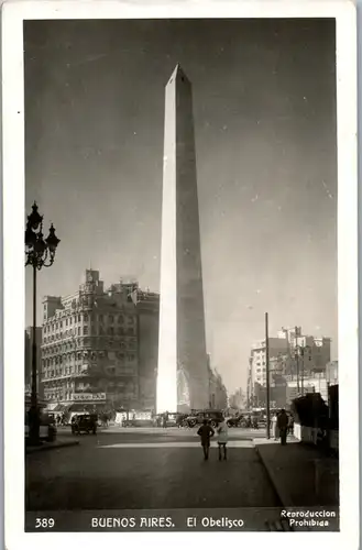 46254 - Argentinien - Buenos Aires , El Obelisco - nicht gelaufen