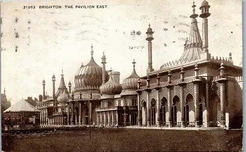 46258 - Großbritannien - Brighton , The Pavilion East - gelaufen 1921