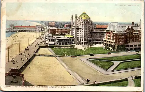 46266 - USA - Atlantic City , The Marlborough Blenheim , New Jersey - gelaufen 1914