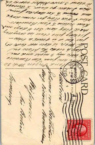 46271 - USA - Portland , Hotel Benson , Oregon - gelaufen 1915