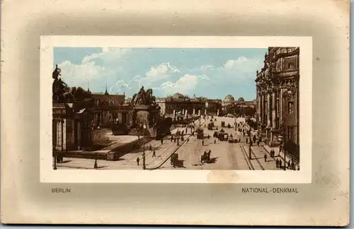 46280 - Deutschland - Berlin , National Denkmal - gelaufen 1913