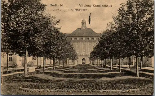 46283 - Deutschland - Berlin , Virchow Krankenhaus , Hauptallee - gelaufen 1930