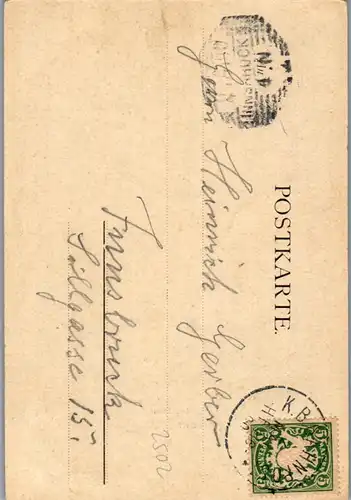 46297 - Deutschland - Regensburg , Der Dom - gelaufen 1900