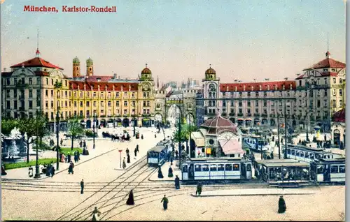 46302 - Deutschland - München , Karlstor Rondell - nicht gelaufen