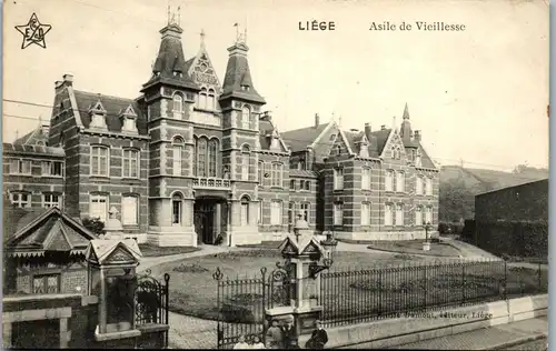 46308 - Belgien - Liege , Lüttich , Asile de Vieillesse - nicht gelaufen