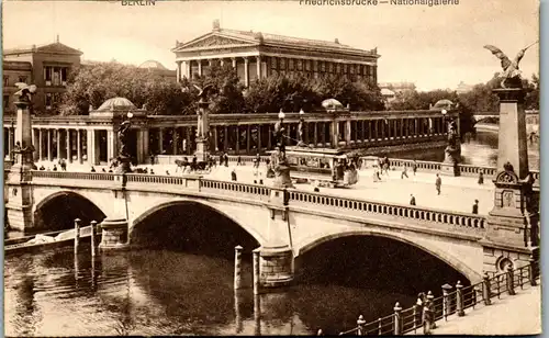 46315 - Deutschland - Berlin , Friedrichsbrücke , Nationalgalerie , Tagung Union Horlogere - nicht gelaufen 1913