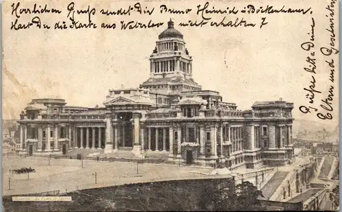 46320 - Belgien - Bruxelles , Brüssel , Palais de Justice - gelaufen 1906