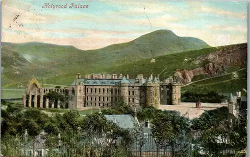 46325 - Großbritannien - Edinburgh , Holyrood Palace - gelaufen 1904