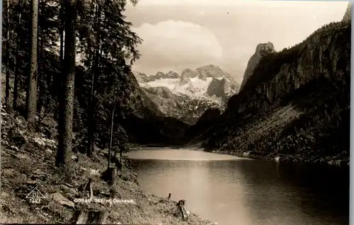 46328 - Oberösterreich - Gosau See , Gosausee mit Dachstein - gelaufen 1935