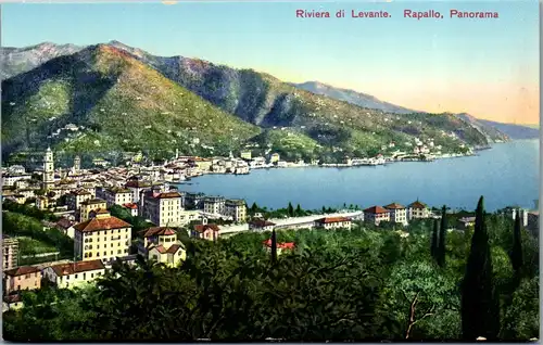 46335 - Italien - Rapallo , Riviera di Levante , Rapallo , Panorama - nicht gelaufen