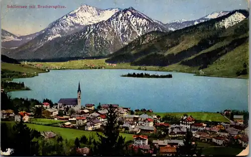 46352 - Deutschland - Schliersee , mit Brecherspitze , Brecher - gelaufen