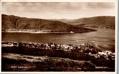 46367 - Schottland - Fort William , Panorama - gelaufen 1950