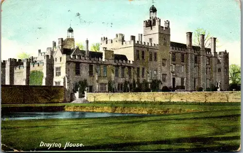 46371 - Großbritannien - Lowick , Drayton House - gelaufen 1904