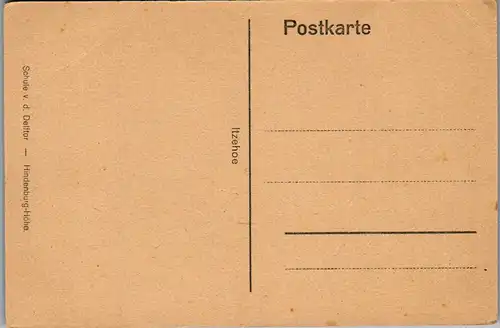 46377 - Deutschland - Itzehoe , Schule v. d. Delftor , Hindenburg Höhle - nicht gelaufen