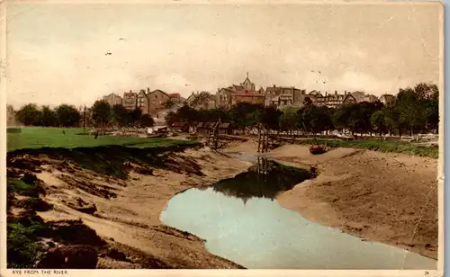 46397 - Großbritannien - Rye , from the River - gelaufen 1948