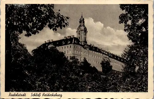46434 - Deutschland - Rudolstadt , Schloß Heidecksburg - nicht gelaufen