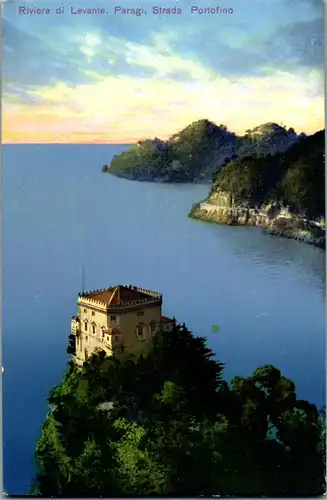 46450 - Italien - Portofino , Riviera di Levante , Paragi , Strada  - nicht gelaufen