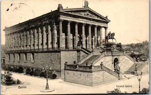 46452 - Deutschland - Berlin , Nationalgalerie - gelaufen 1912