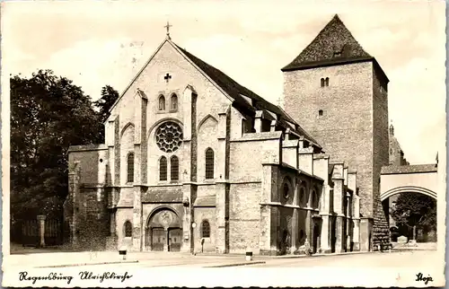 46472 - Deutschland - Regensburg , Ulrichskirche - gelaufen 1942